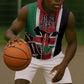 Personalized Jamhuri Day Sleeveless Zip Hoodie Kenya Map With African Shield - African Pride