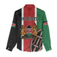 Personalized Jamhuri Day Women Casual Shirt Kenya Map With African Shield LT18