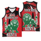 Personalized Jamhuri Day 1963 Basketball Jersey Angry Lion With African Shield LT18