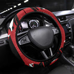 Jamhuri Day 1963 Steering Wheel Cover Angry Lion With African Shield
