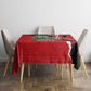 Personalized Jamhuri Day 1963 Tablecloth Angry Lion With African Shield