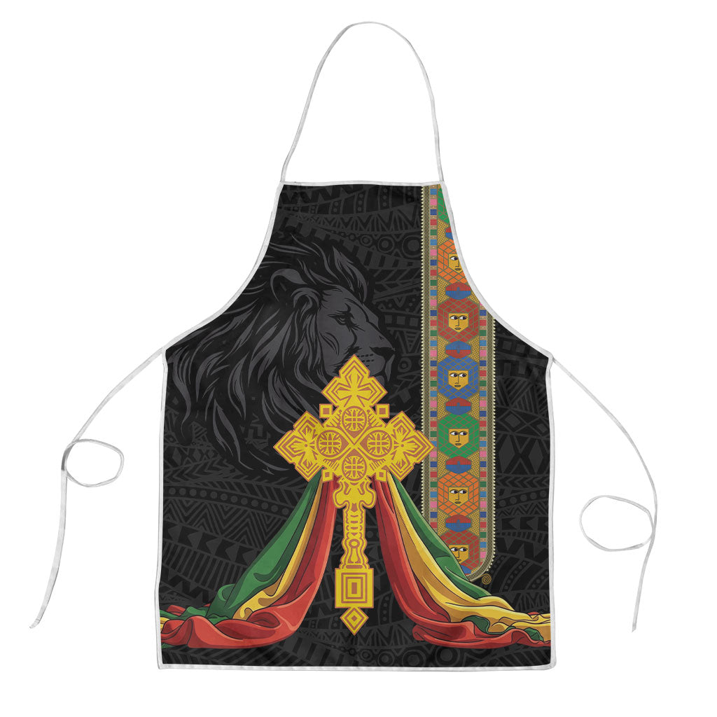 Ethiopia Lion Cross Apron Habesha Heritage Style