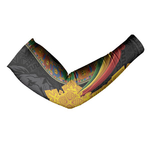 Ethiopia Lion Cross Arm Sleeves Habesha Heritage Style
