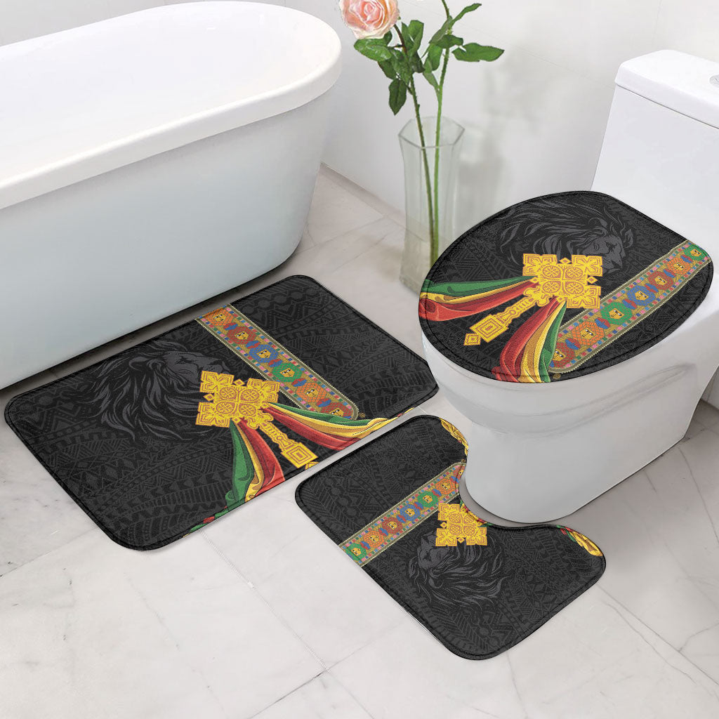 Ethiopia Lion Cross Bathroom Set Habesha Heritage Style