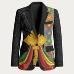 Ethiopia Lion Cross Blazer Habesha Heritage Style