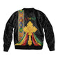 Ethiopia Lion Cross Bomber Jacket Habesha Heritage Style