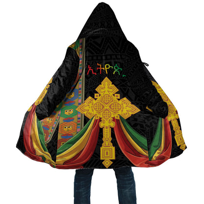 Ethiopia Lion Cross Cloak Habesha Heritage Style