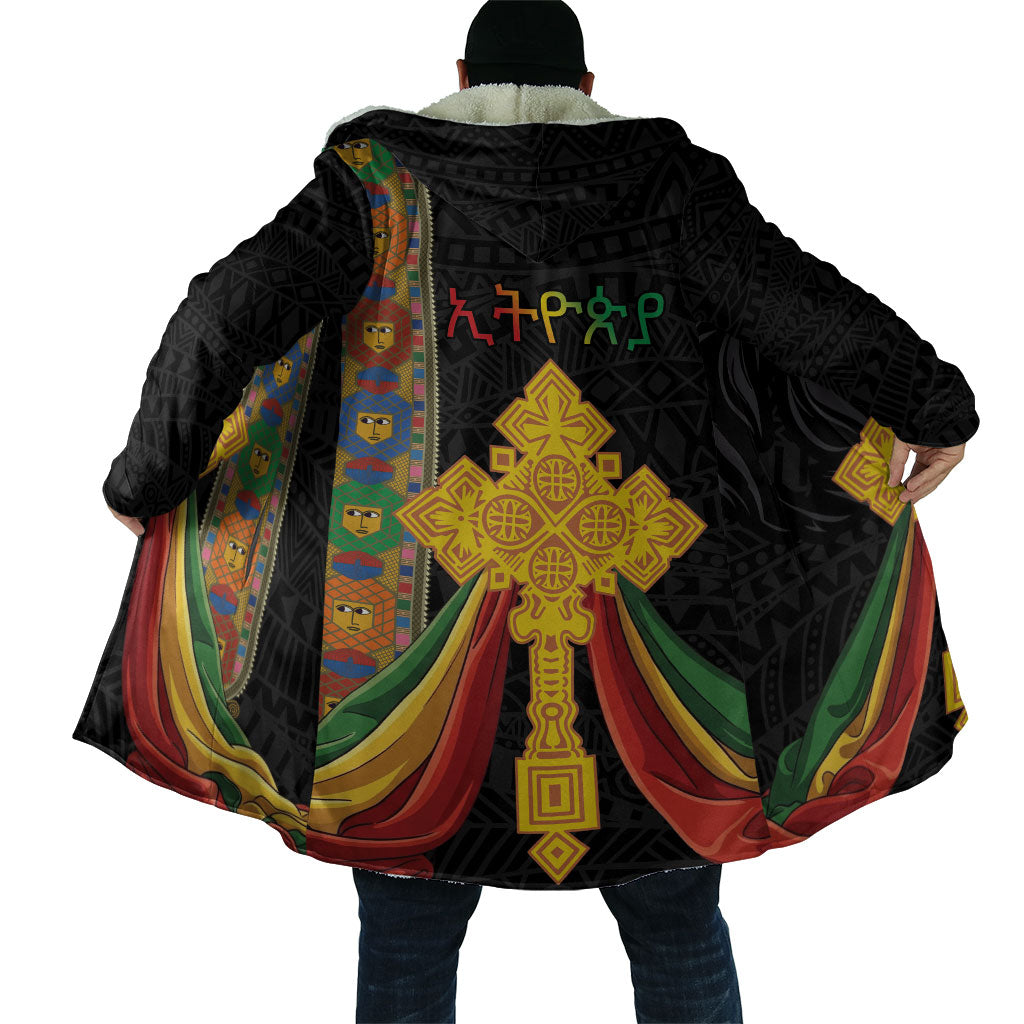 Ethiopia Lion Cross Cloak Habesha Heritage Style