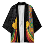 Ethiopia Lion Cross Kimono Habesha Heritage Style