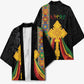Ethiopia Lion Cross Kimono Habesha Heritage Style