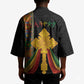 Ethiopia Lion Cross Kimono Habesha Heritage Style