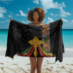 Ethiopia Lion Cross Sarong Habesha Heritage Style