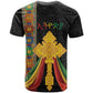 Ethiopia Lion Cross T shirt Habesha Heritage Style