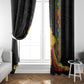 Ethiopia Lion Cross Window Curtain Habesha Heritage Style