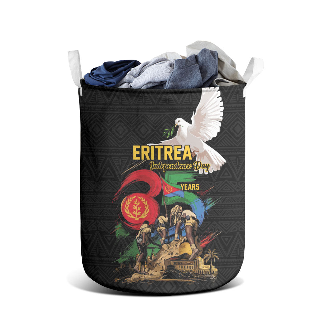 Eritrea Independence 35 Years Laundry Basket Freedom Fighters Heritage