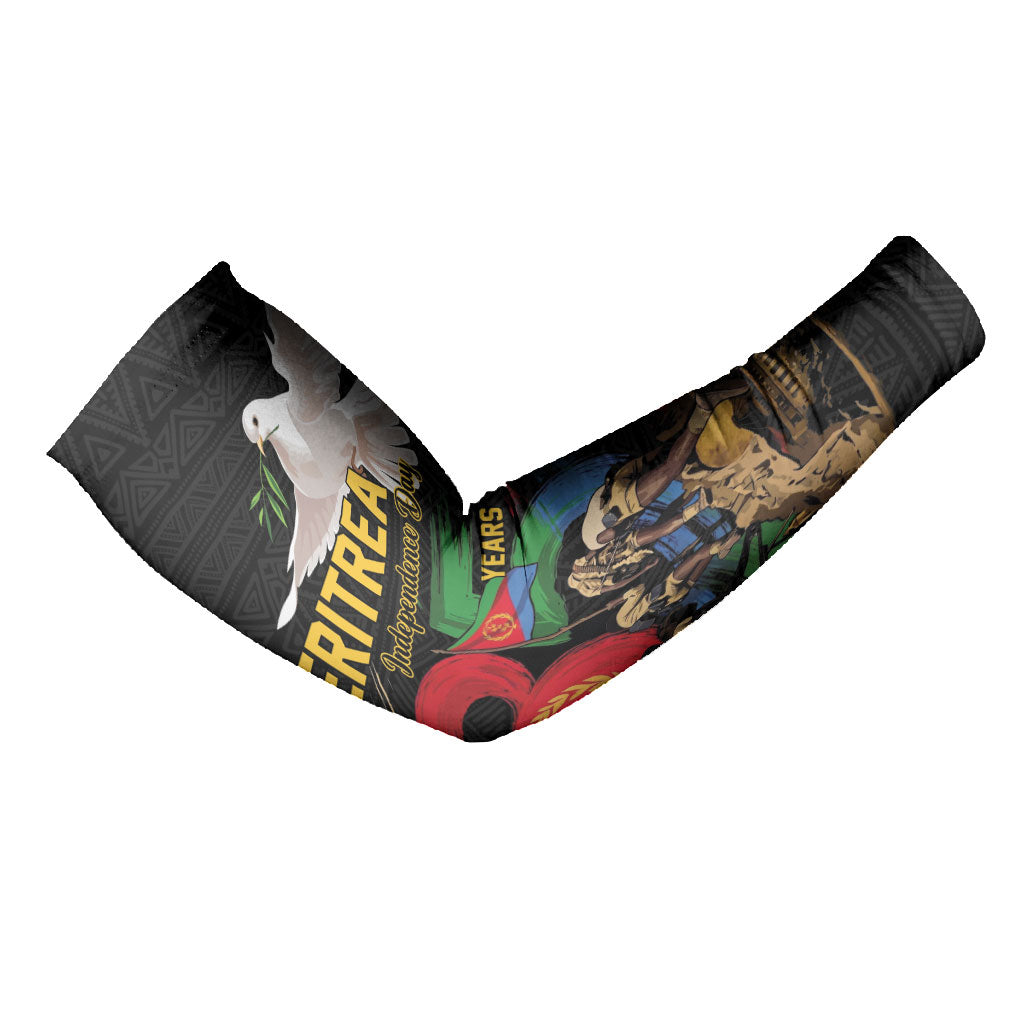 Personalized Eritrea Independence 35 Years Arm Sleeves Freedom Fighters Heritage