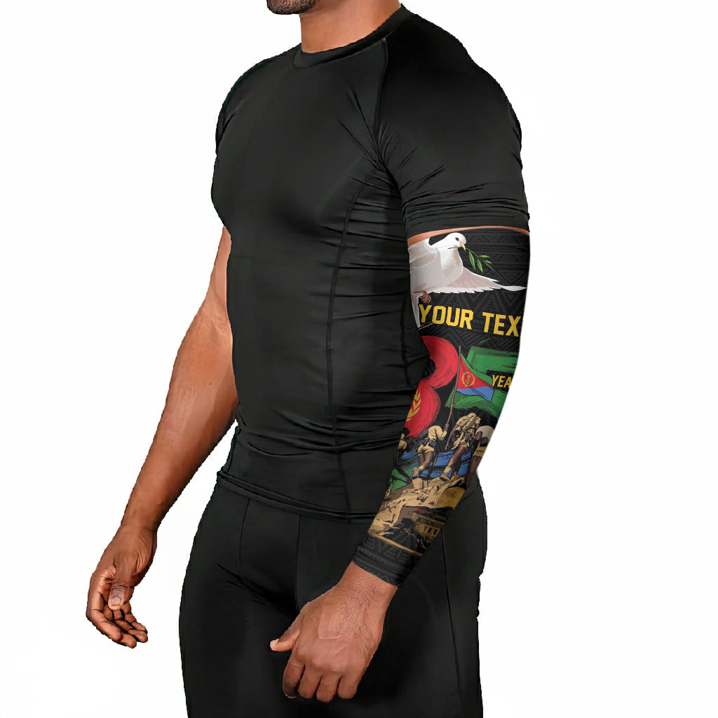 Personalized Eritrea Independence 35 Years Arm Sleeves Freedom Fighters Heritage