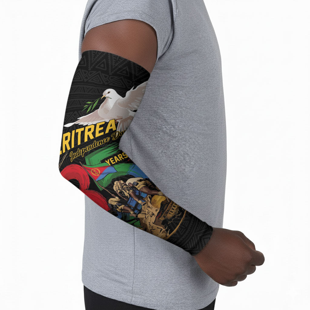 Personalized Eritrea Independence 35 Years Arm Sleeves Freedom Fighters Heritage