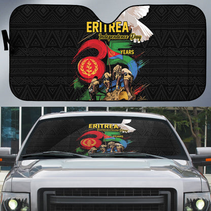 Eritrea Independence 35 Years Auto Sun Shade Freedom Fighters Heritage