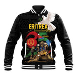 Personalized Eritrea Independence 35 Years Baseball Jacket Freedom Fighters Heritage