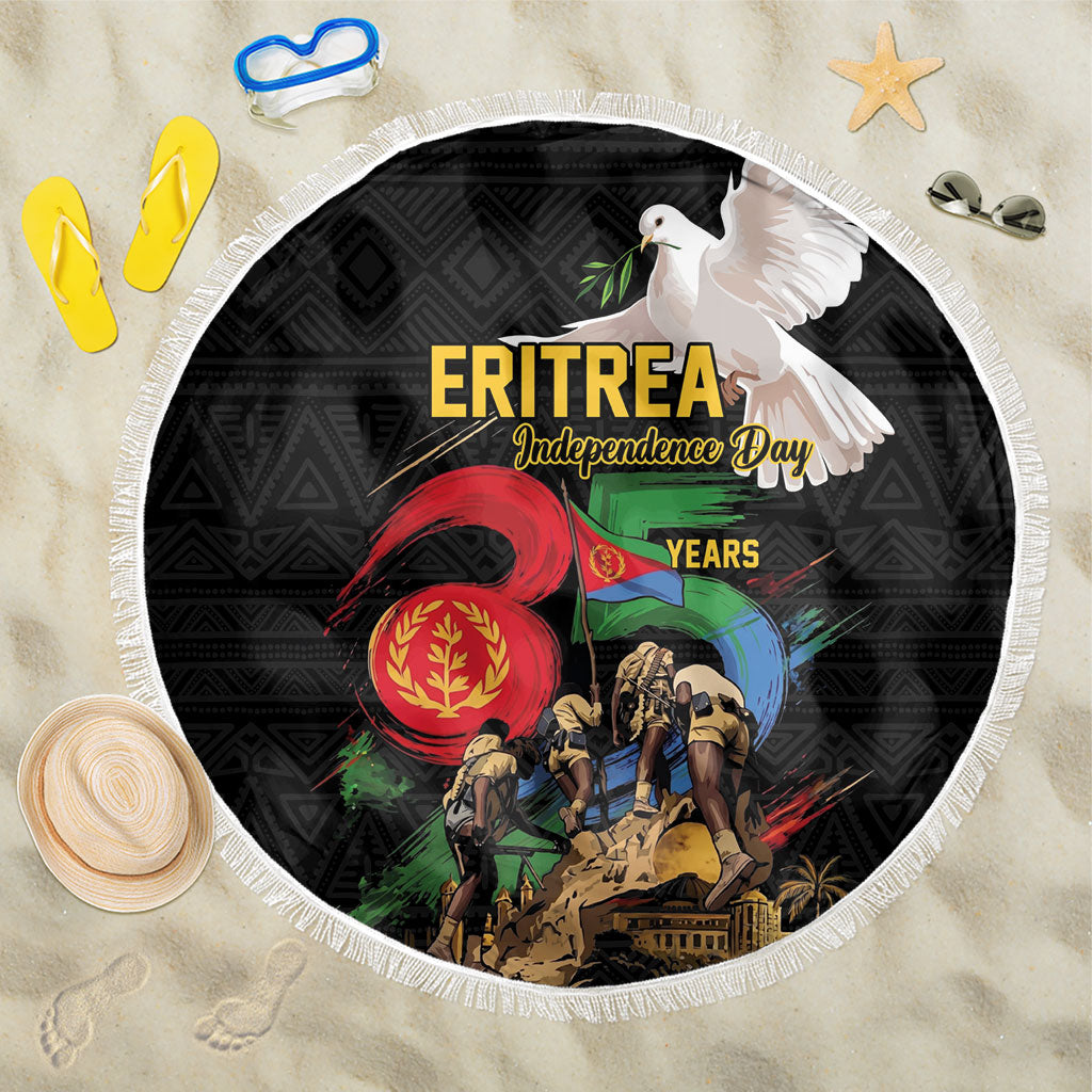 Eritrea Independence 35 Years Beach Blanket Freedom Fighters Heritage