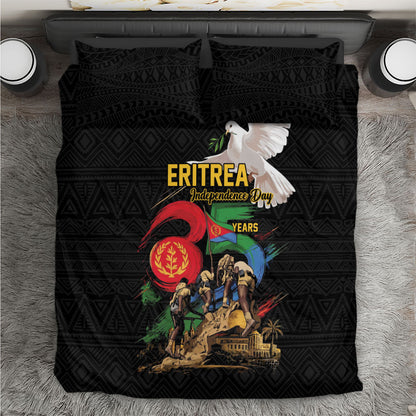 Eritrea Independence 35 Years Bedding Set Freedom Fighters Heritage