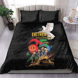 Eritrea Independence 35 Years Bedding Set Freedom Fighters Heritage