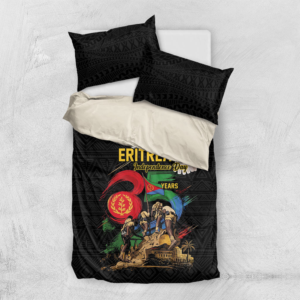 Eritrea Independence 35 Years Bedding Set Freedom Fighters Heritage