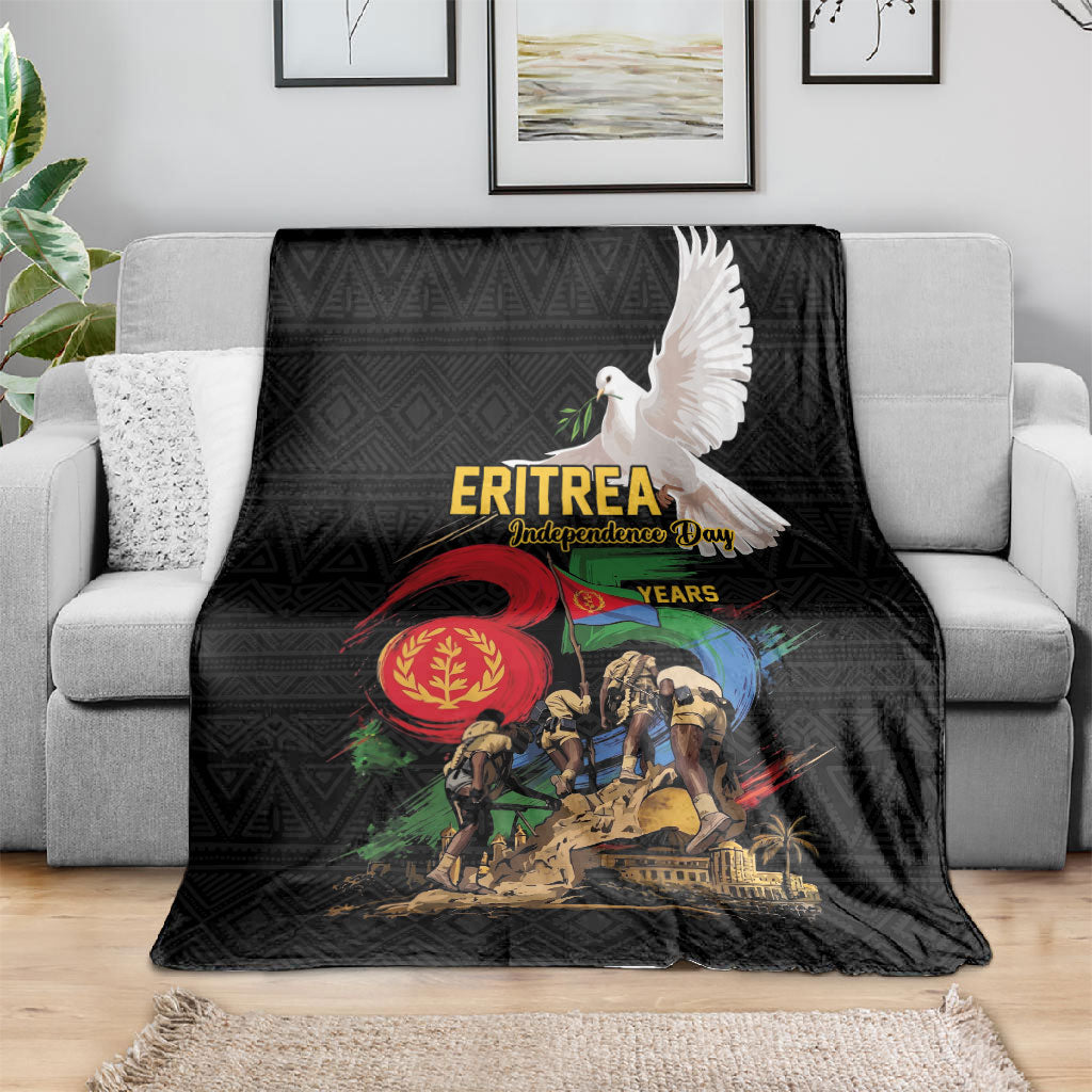 Eritrea Independence 35 Years Blanket Freedom Fighters Heritage