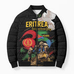 Personalized Eritrea Independence 35 Years Bomber Puffer Jacket Freedom Fighters Heritage