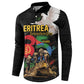 Personalized Eritrea Independence 35 Years Button Sweatshirt Freedom Fighters Heritage