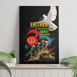 Eritrea Independence 35 Years Canvas Wall Art Freedom Fighters Heritage
