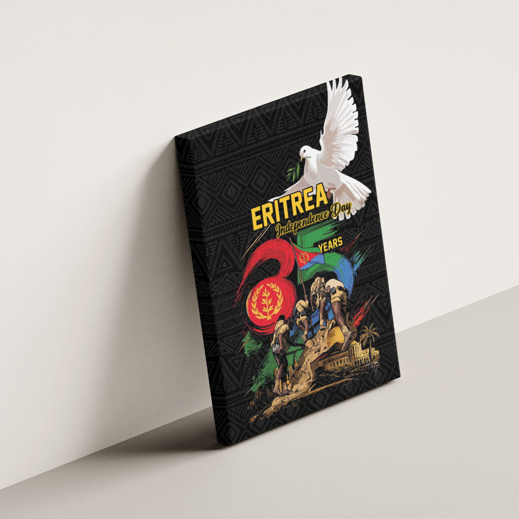 Eritrea Independence 35 Years Canvas Wall Art Freedom Fighters Heritage