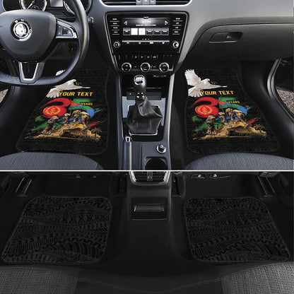 Personalized Eritrea Independence 35 Years Car Mats Freedom Fighters Heritage