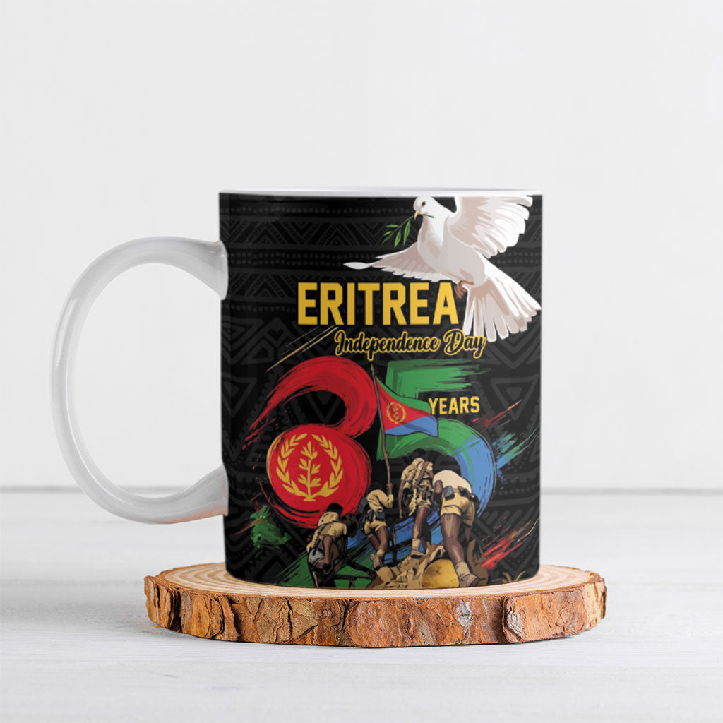 Personalized Eritrea Independence 35 Years Ceramic Mug Freedom Fighters Heritage