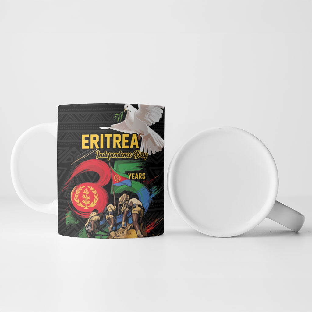 Personalized Eritrea Independence 35 Years Ceramic Mug Freedom Fighters Heritage