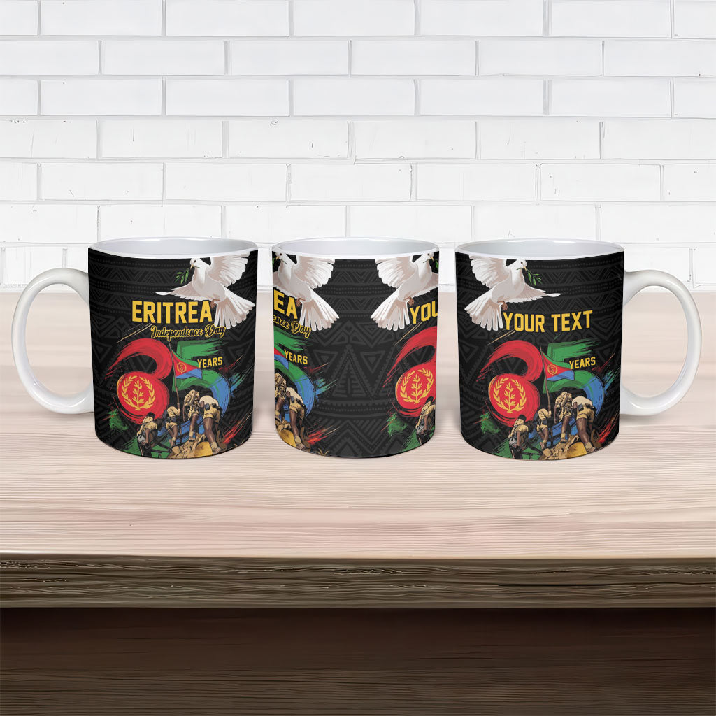 Personalized Eritrea Independence 35 Years Ceramic Mug Freedom Fighters Heritage