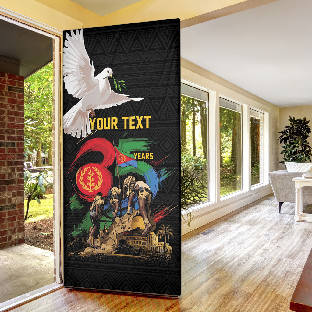 Personalized Eritrea Independence 35 Years Door Cover Freedom Fighters Heritage