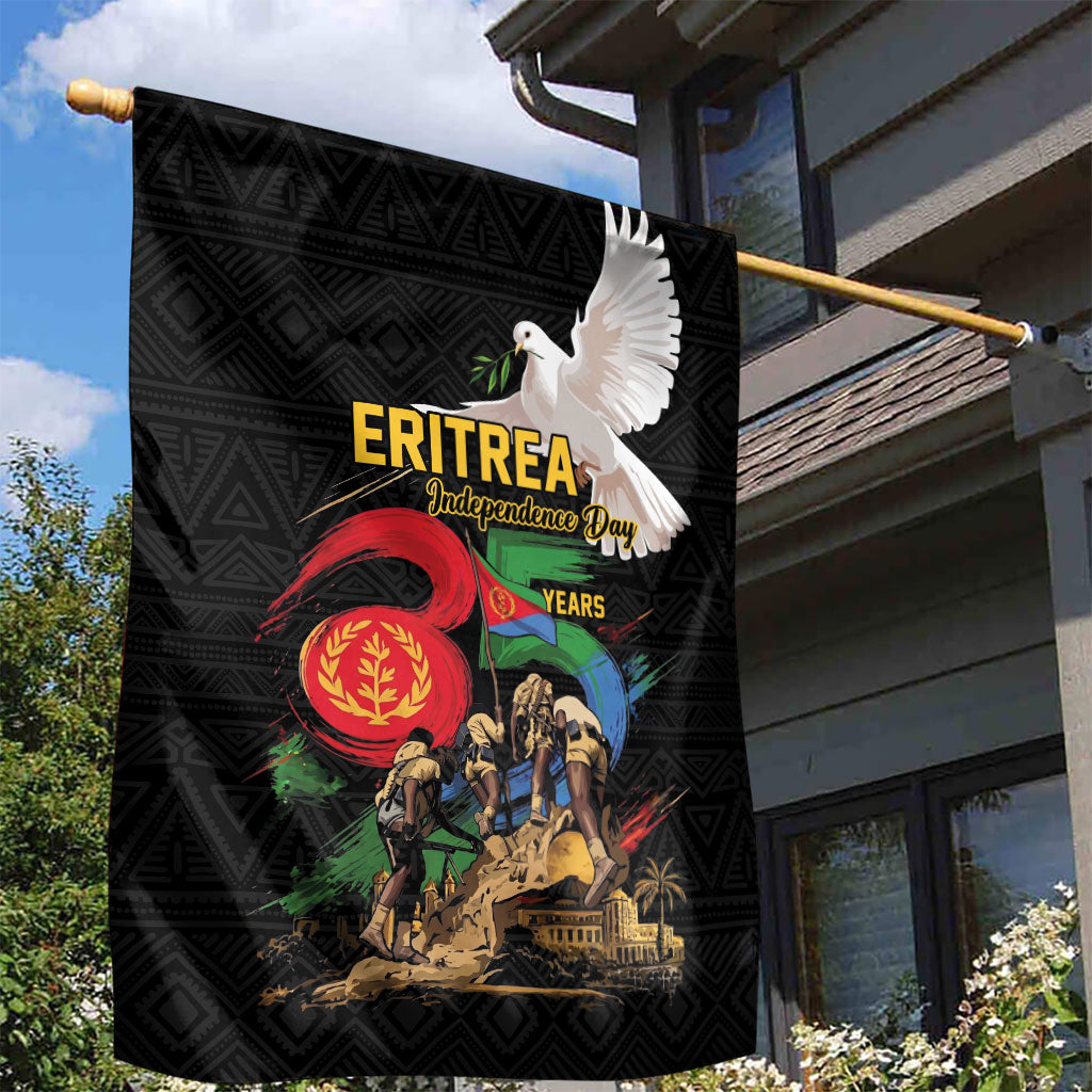 Eritrea Independence 35 Years Garden Flag Freedom Fighters Heritage