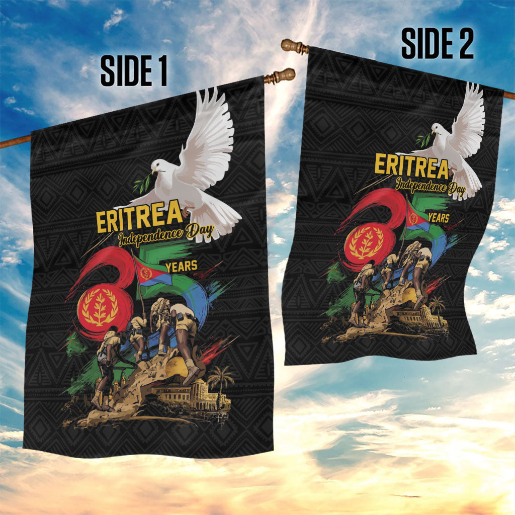 Eritrea Independence 35 Years Garden Flag Freedom Fighters Heritage