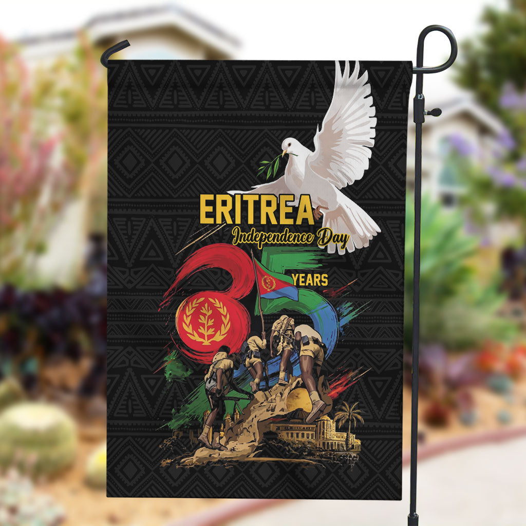 Eritrea Independence 35 Years Garden Flag Freedom Fighters Heritage
