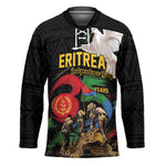 Personalized Eritrea Independence 35 Years Hockey Jersey Freedom Fighters Heritage