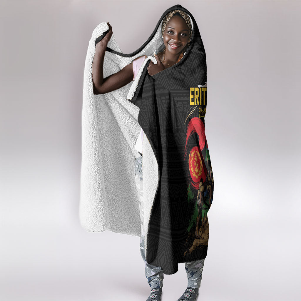 Eritrea Independence 35 Years Hooded Blanket Freedom Fighters Heritage