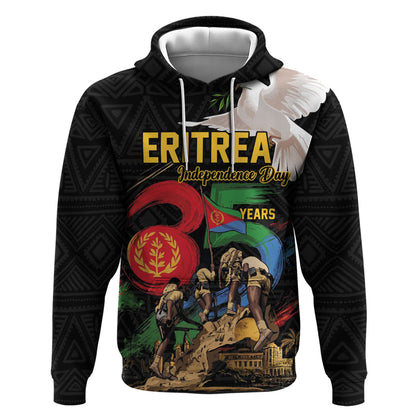 Personalized Eritrea Independence 35 Years Hoodie Freedom Fighters Heritage
