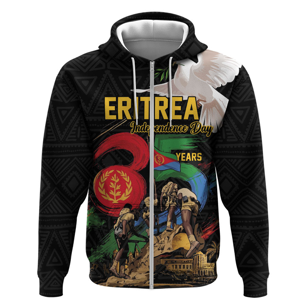 Personalized Eritrea Independence 35 Years Hoodie Freedom Fighters Heritage