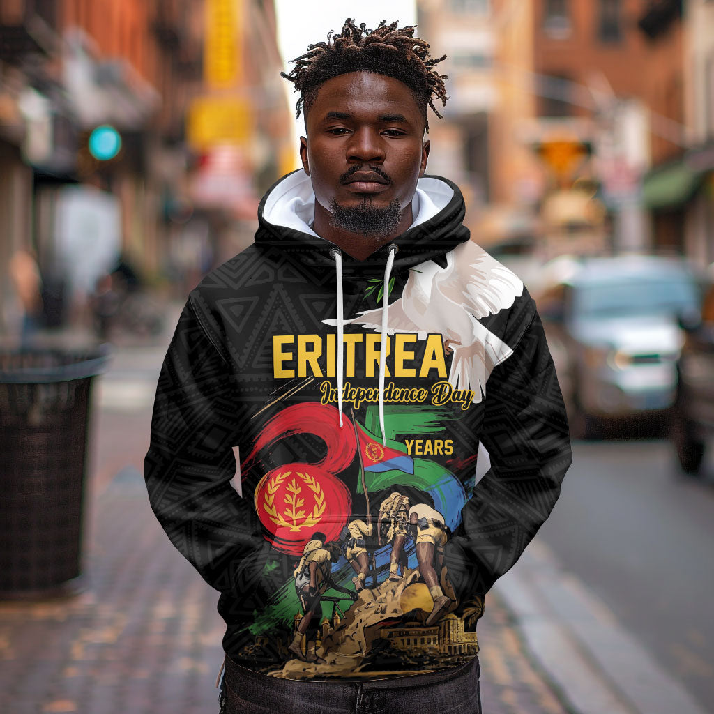 Personalized Eritrea Independence 35 Years Hoodie Freedom Fighters Heritage