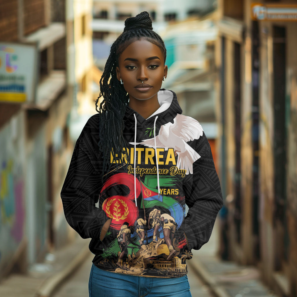 Personalized Eritrea Independence 35 Years Hoodie Freedom Fighters Heritage