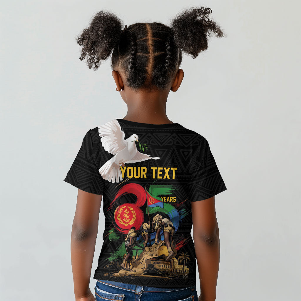 Personalized Eritrea Independence 35 Years Kid T shirt Freedom Fighters Heritage