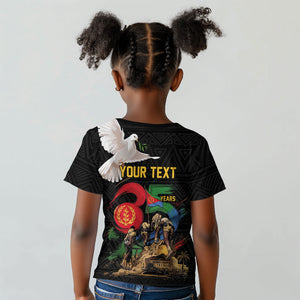 Personalized Eritrea Independence 35 Years Kid T shirt Freedom Fighters Heritage