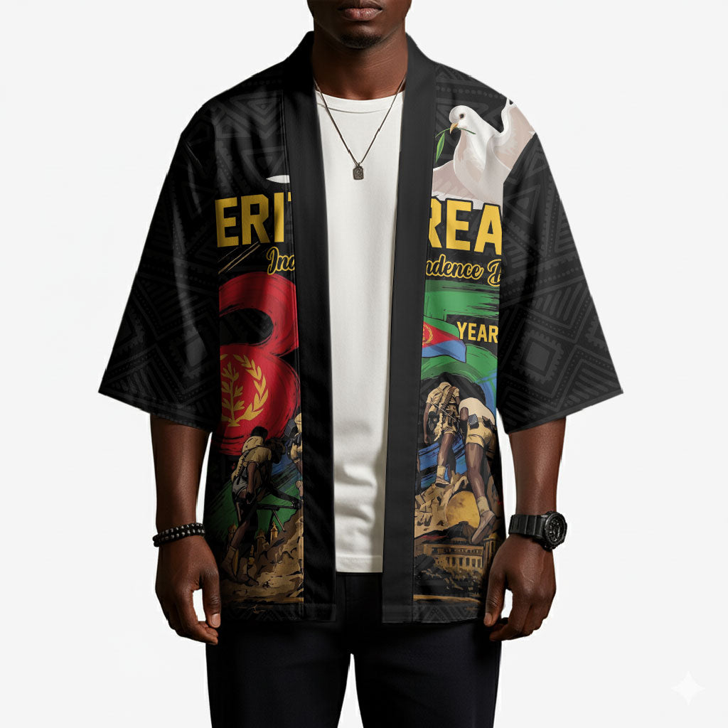 Personalized Eritrea Independence 35 Years Kimono Freedom Fighters Heritage